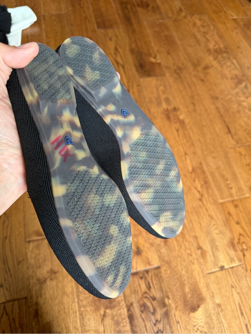 Rothy's The Loafer Mule 8.5 like new never worn outside. Smoke pet free home - Picture 3 of 5
